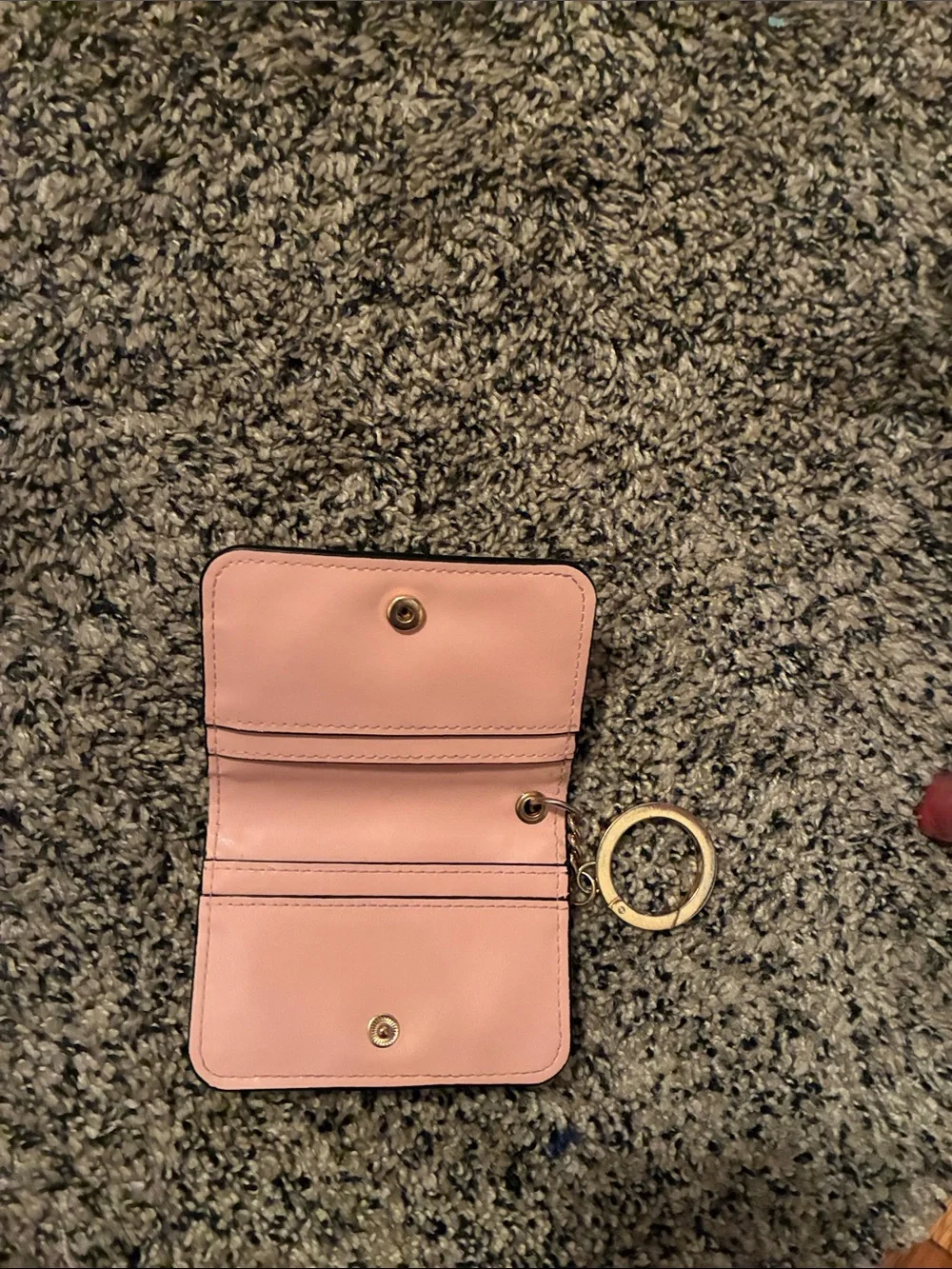Pink Cardholder Phone Wallet with Keyring